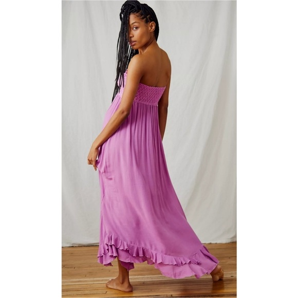 NWT FREE PEOPLE ADELLA Corset Maxi Dress XS $128 Retail Intimately Free NEW - Picture 4 of 12